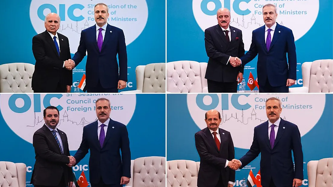 Bakan Hakan Fidan'dan diplomasi trafiği