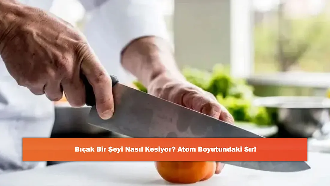 Bıçak Bir Şeyi Nasıl Kesiyor? Atom Boyutundaki Sır!