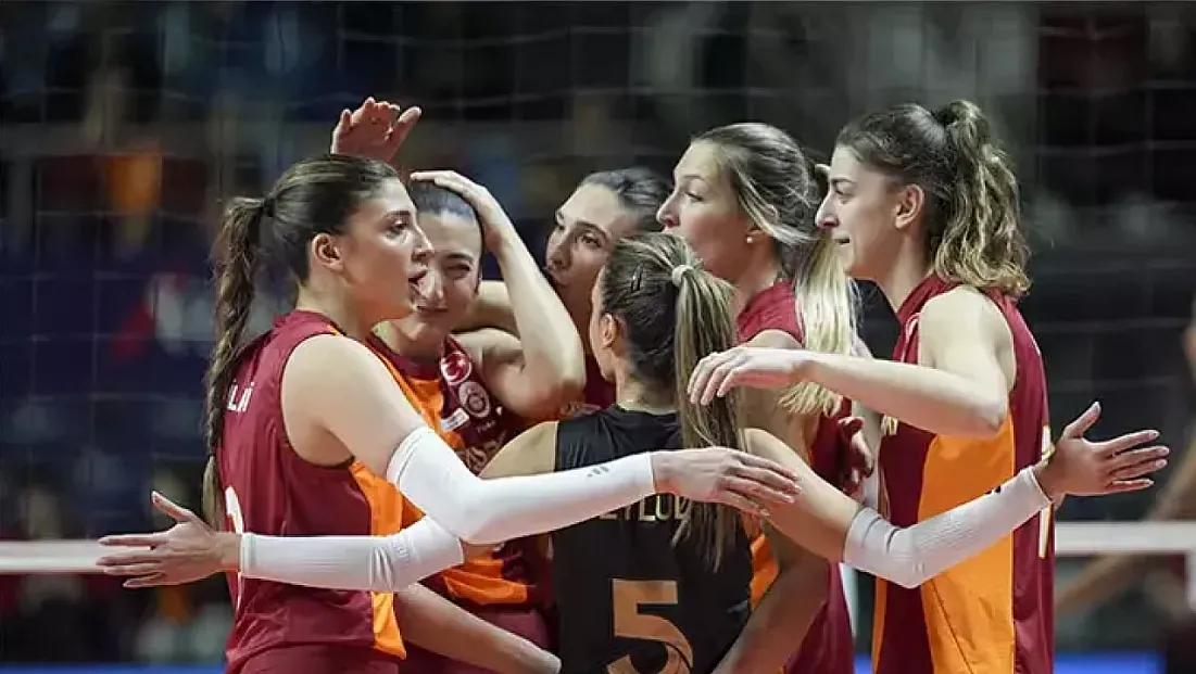 Galatasaray Beşiktaş Derbisinde Set Vermeden Net Bir Galibiyet Aldı