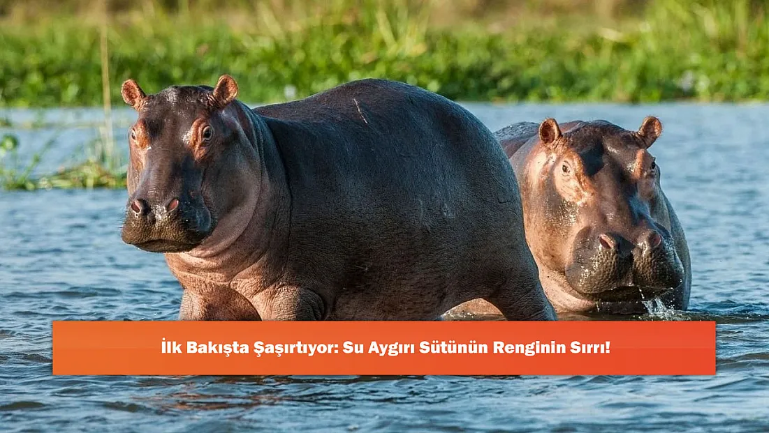 İlk Bakışta Şaşırtıyor: Su Aygırı Sütünün Renginin Sırrı!
