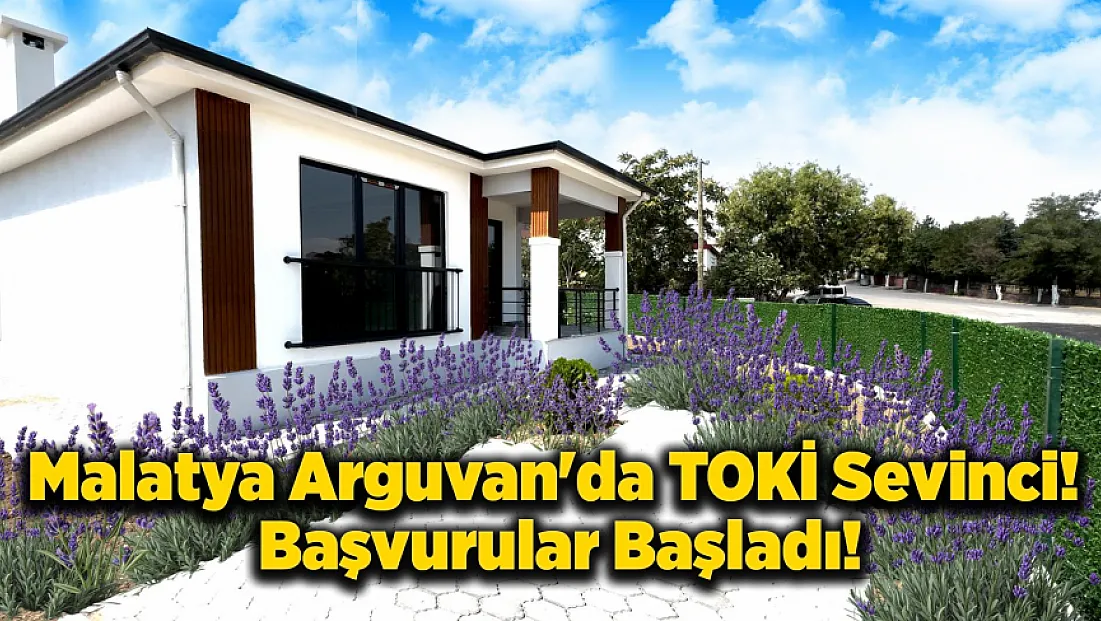 Arguvan Belediyesi'nden Kritik Adım! Ödemeli Ev Fırsatı