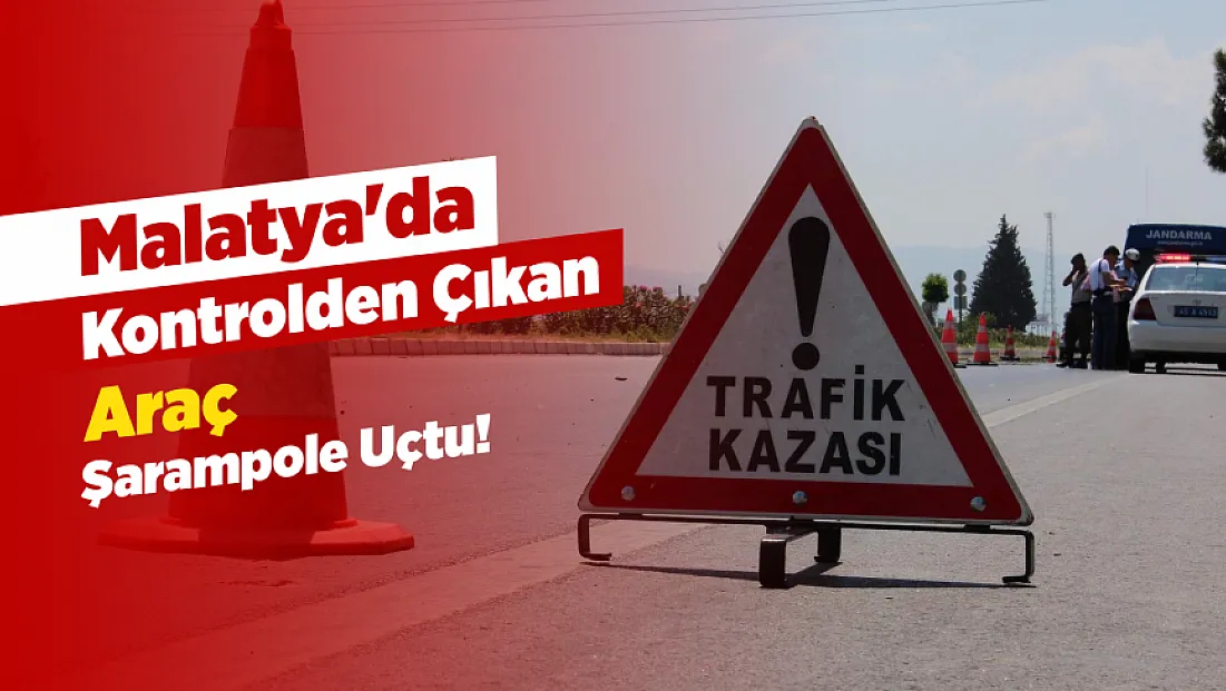 Direksiyon Hakimiyetini Kaybetti, Araç Şarampole Savruldu!