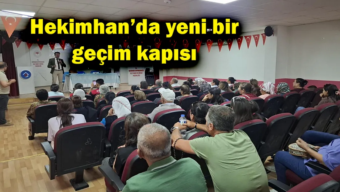 Hekimhan’da ipekböcekçiliği hamlesi
