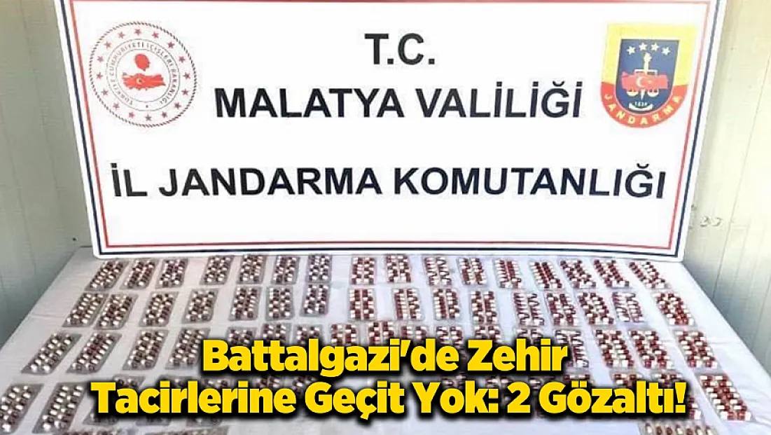 Malatya'da Binlerce Uyuşturucu Hap Ele Geçirildi!