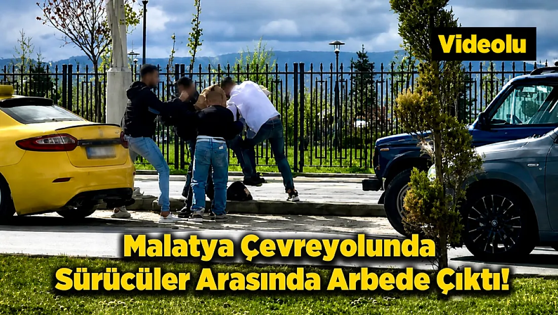 Malatya’da Çevreyolu Kilitlendi! Öfkeli Sürücüleri Polis Güçlükle Ayırdı