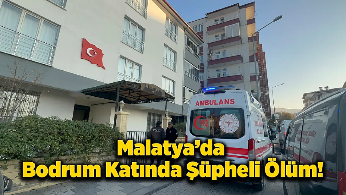 Malatya’da Evde Şüpheli Ölüm! Polis İnceleme Başlattı