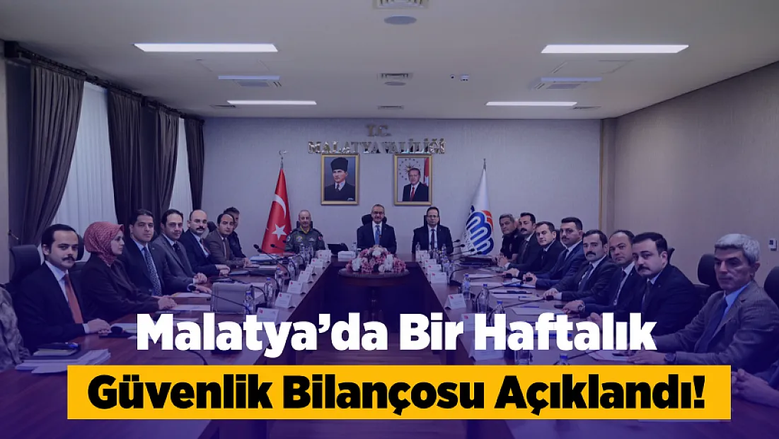 Malatya’da Güvenlik Operasyonları! Yüzlerce Kişi Sorgulandı