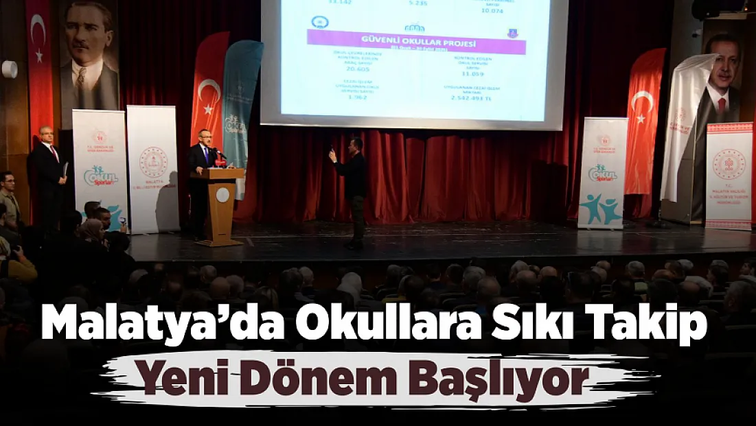 Malatya’da Okullarda Yeni Dönem Başlıyor!