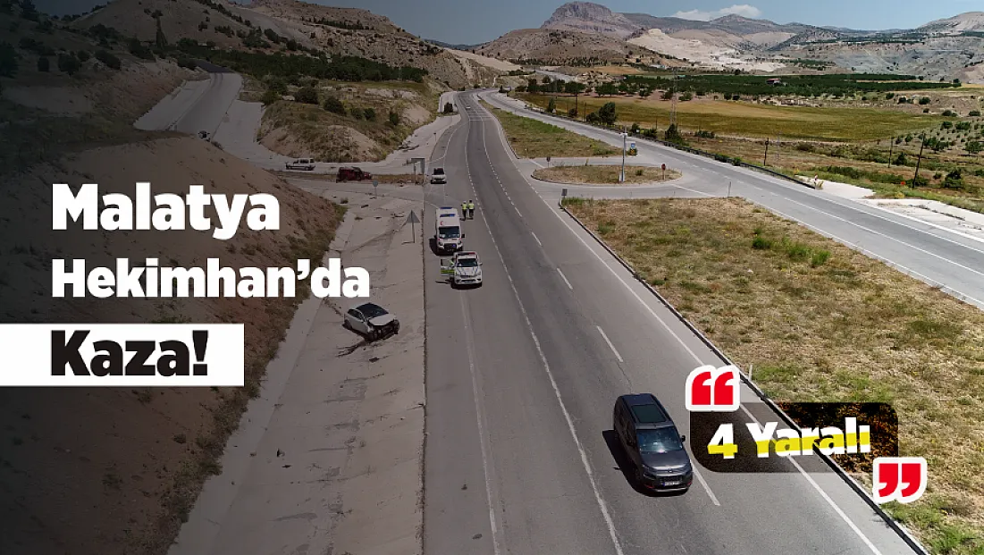 Malatya Hekimhan Askerlik Şubesi Kavşağında Kaza!