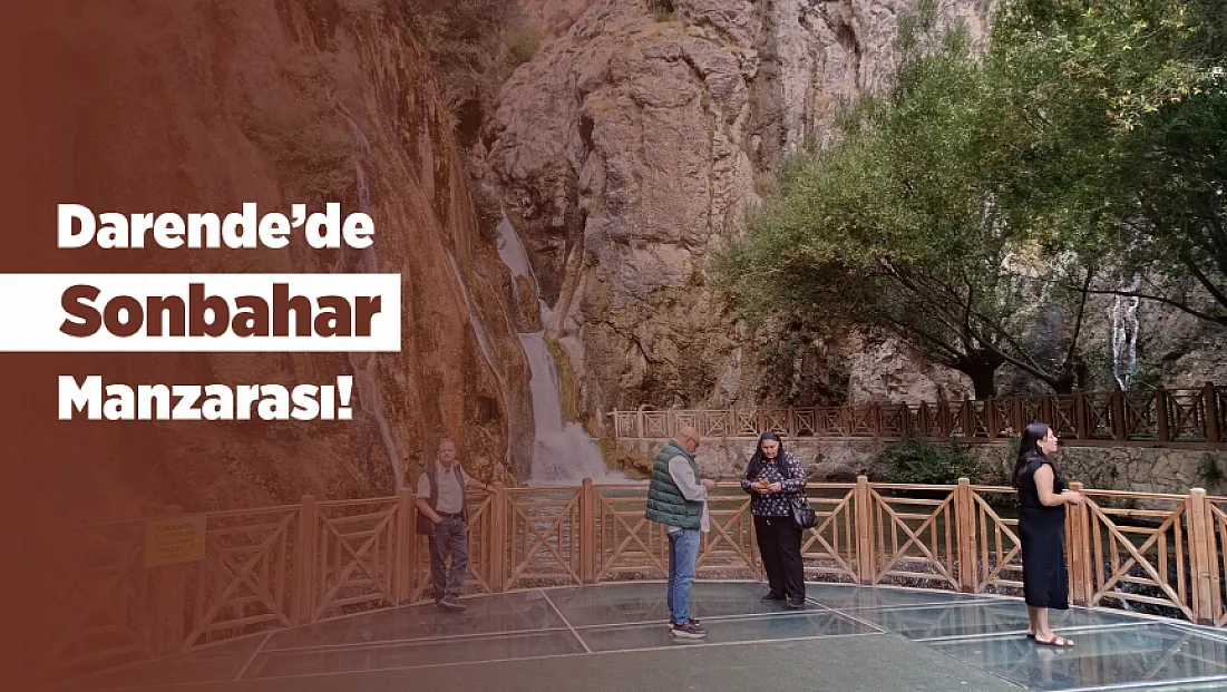 Malatya’nın Saklı Güzelliği Günpınar Şelalesi Sonbaharda Da Ziyaretçilerini Bırakmıyor
