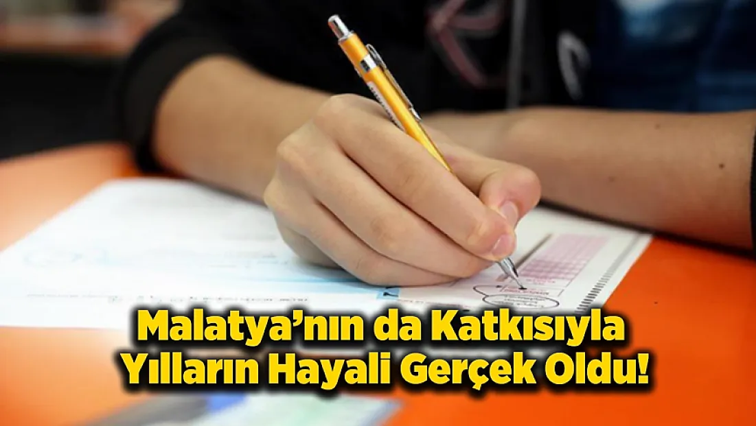 Malatya'nında Aralarında Olduğu 6 İlde İlk Kez Yapılacak e-YDTS İçin Geri Sayım Bitti!