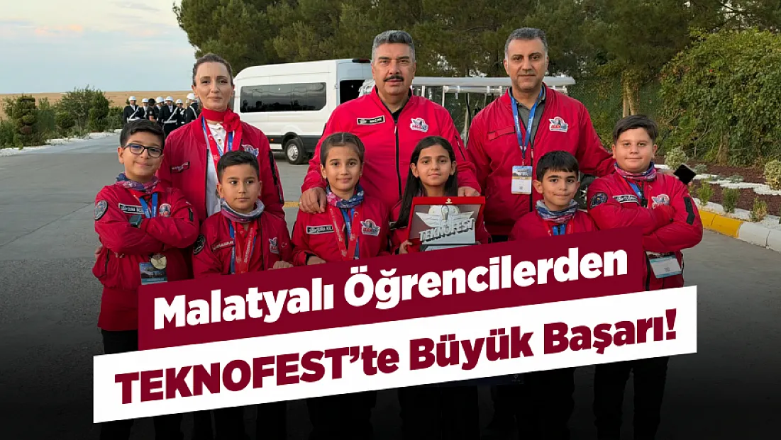 Malatyalı Öğrencilerden TEKNOFEST’te Türkiye İkinciliği