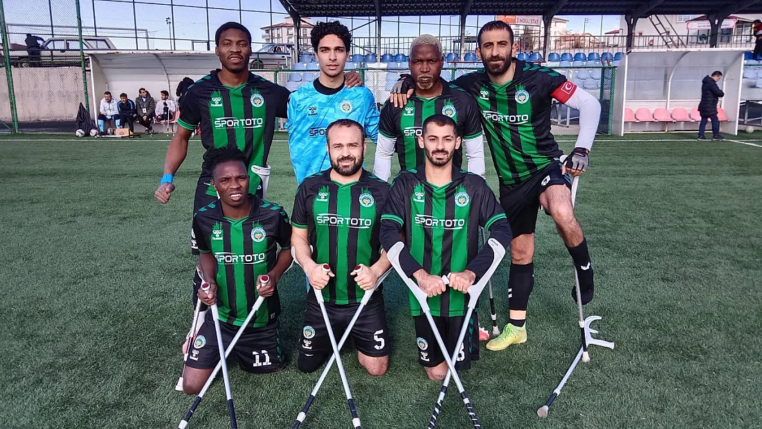 Malatya Büyükşehir Belediyesi Ampute Futbol Takımı Sahasında Mağlup!