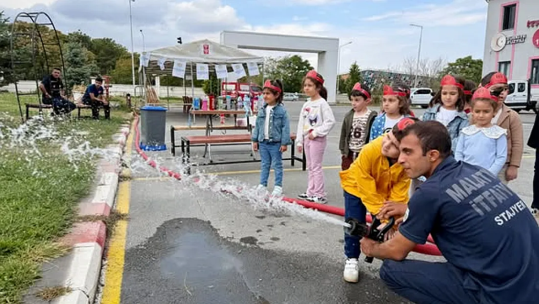 Malatya’da Çocuklara Yangın Güvenliği Anlatıldı!