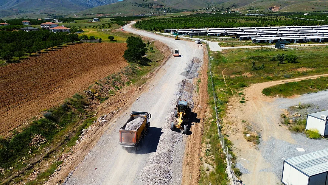 Malatya’da Mahalleleri Birbirine Bağlayan Yeni Yol Açılıyor