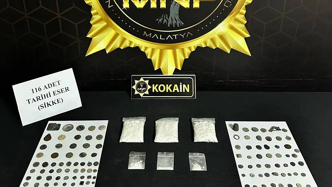 Malatya’da Sokak Satıcılarına Yönelik Düzenlenen Operasyonda Uyuşturucu Ve Sikke Ele Geçirildi