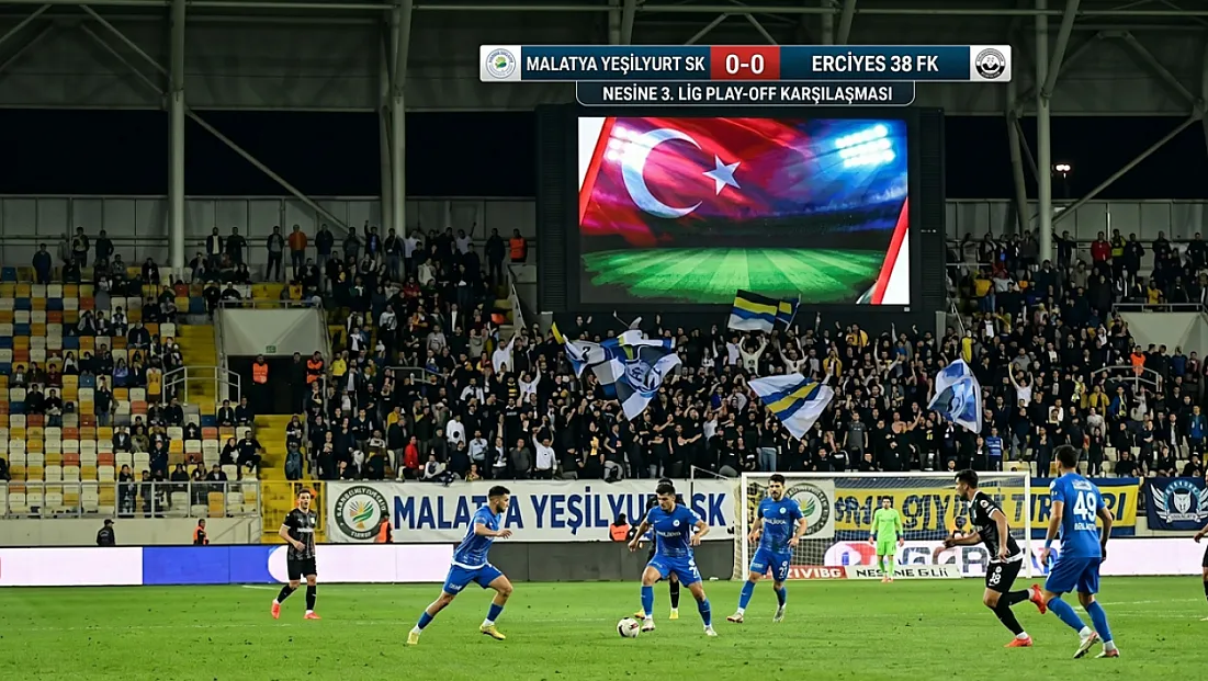 Nesine 3. Lig'de Play-Off Heyecanı! Malatya Yeşilyurt SK Sahaya Çıkıyor