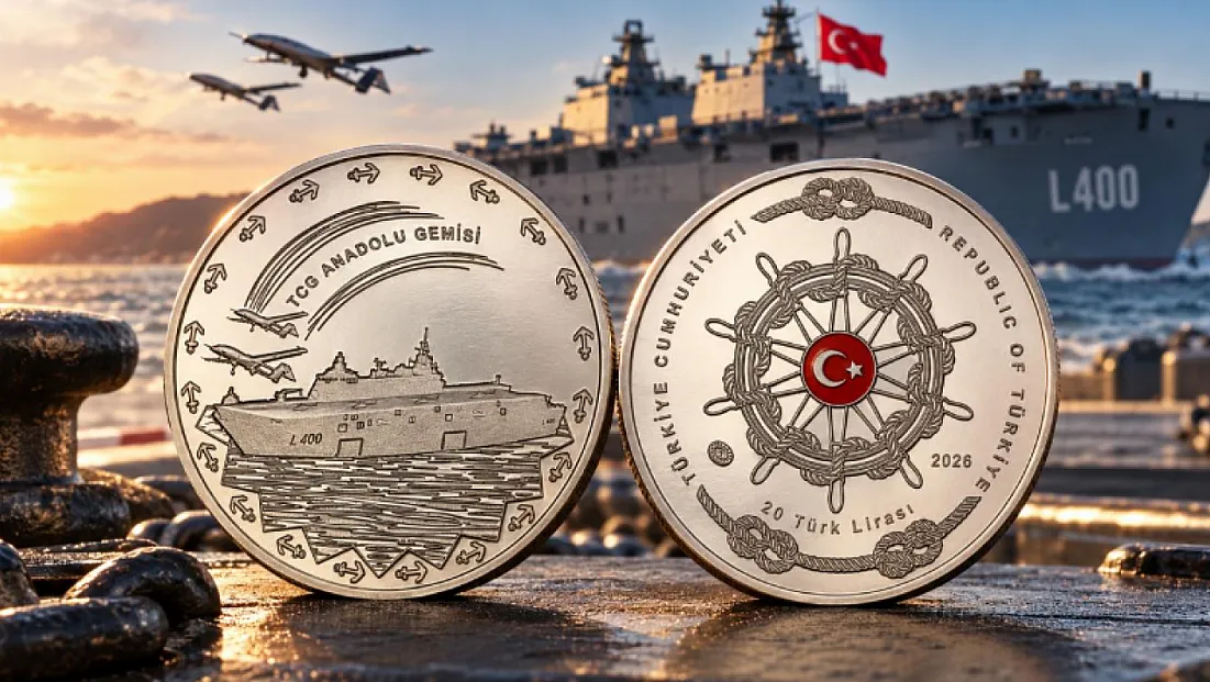 TCG Anadolu İçin Özel Hatıra Parası Çıktı!