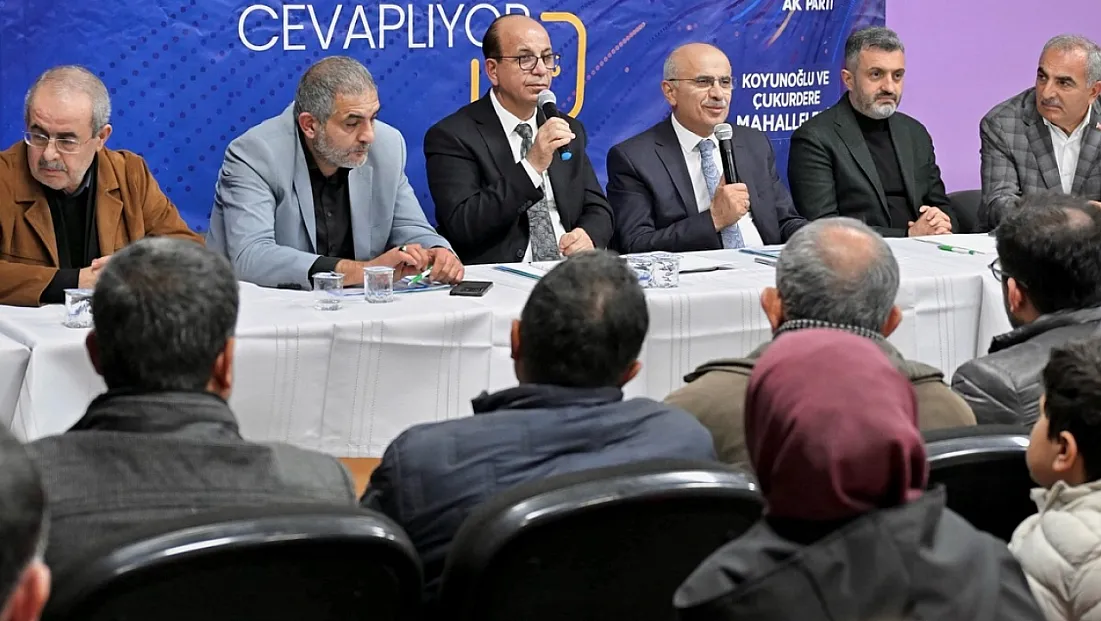 Yeşilyurt’ta Mahalle Toplantıları Devam Ediyor