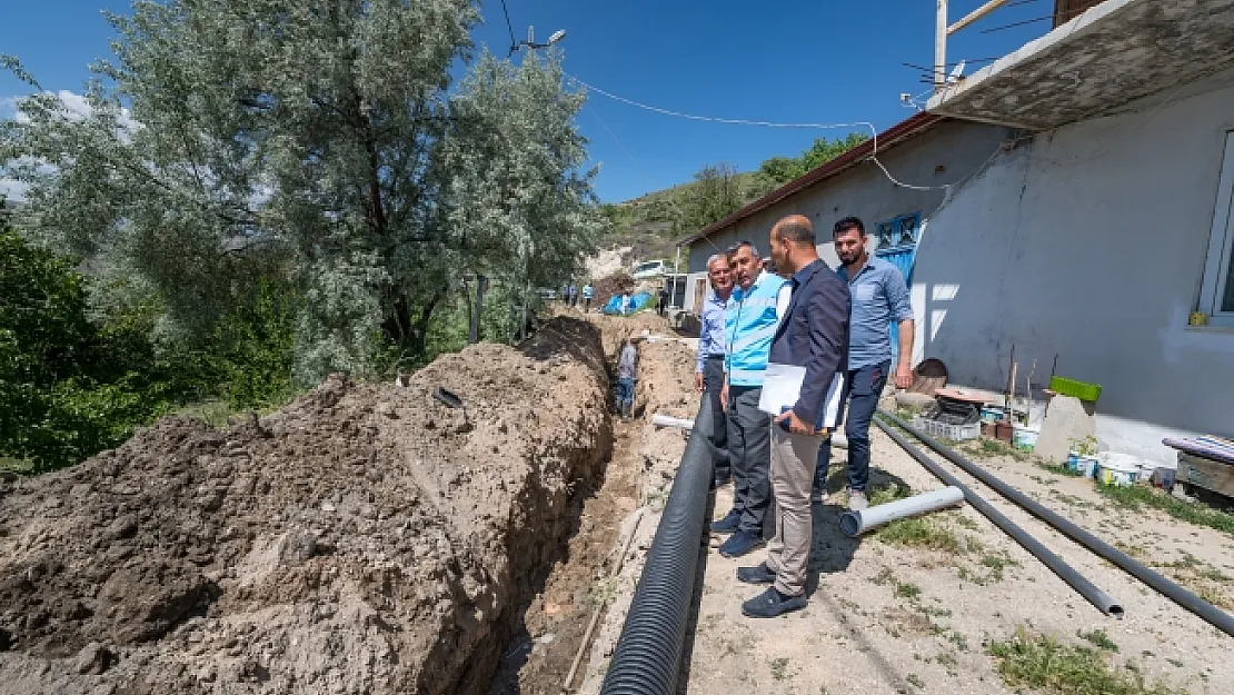 Gürkaynak Mahallesi'nde altyapı çalışmaları sürüyor