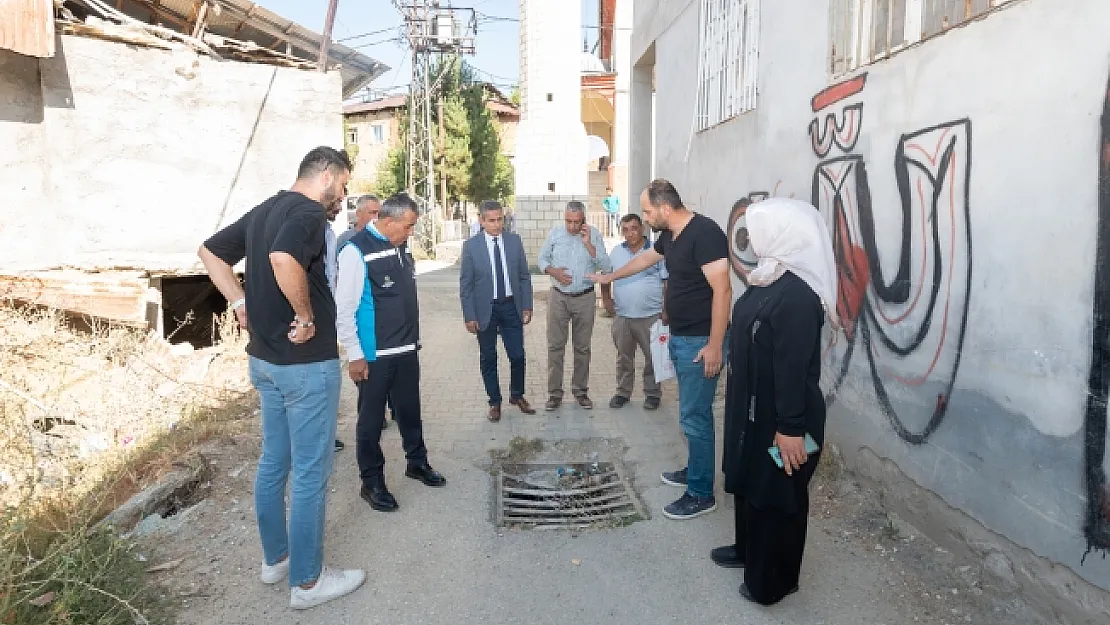 Doğanşehir'in Fındık Mahallesi'nde altyapı yenileniyor