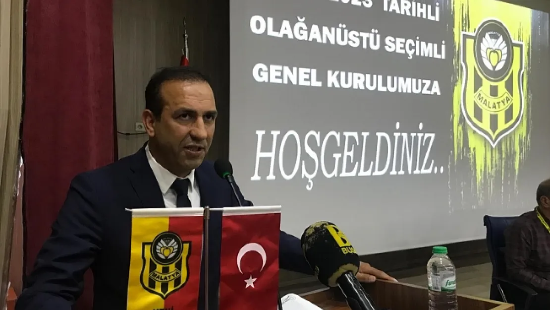 Yeni Malatyaspor'da Adil Gevrek yeniden başkan