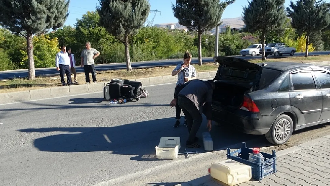 Malatya'da trafik kazası: 1 yaralı