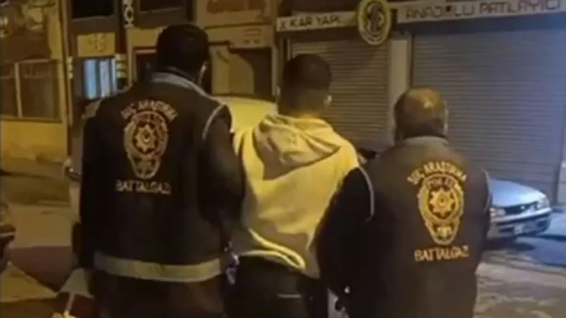 Malatya'da firari hükümlü yakalandı