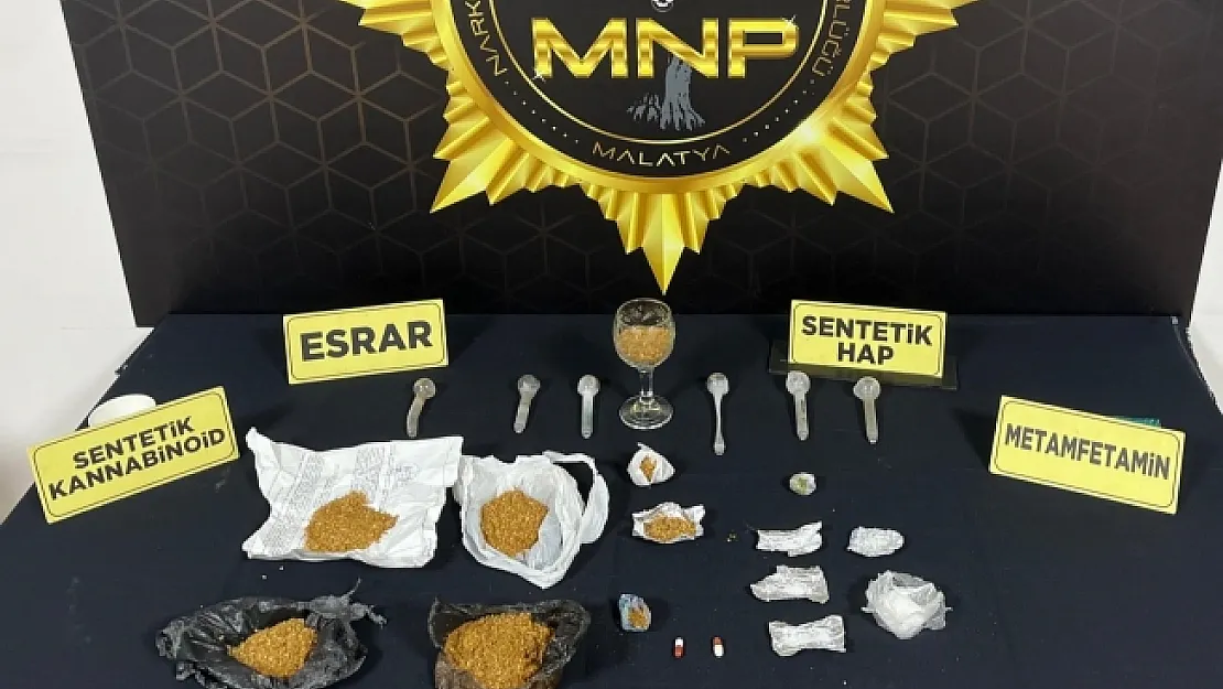 Malatya'da torbacı operasyonu: 3 tutuklama