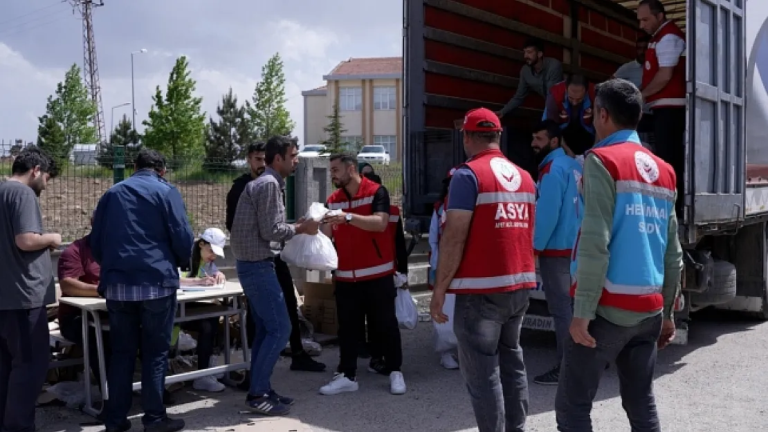 Malatya SYDV ile 750 bin depremzedeye yardım ulaştı
