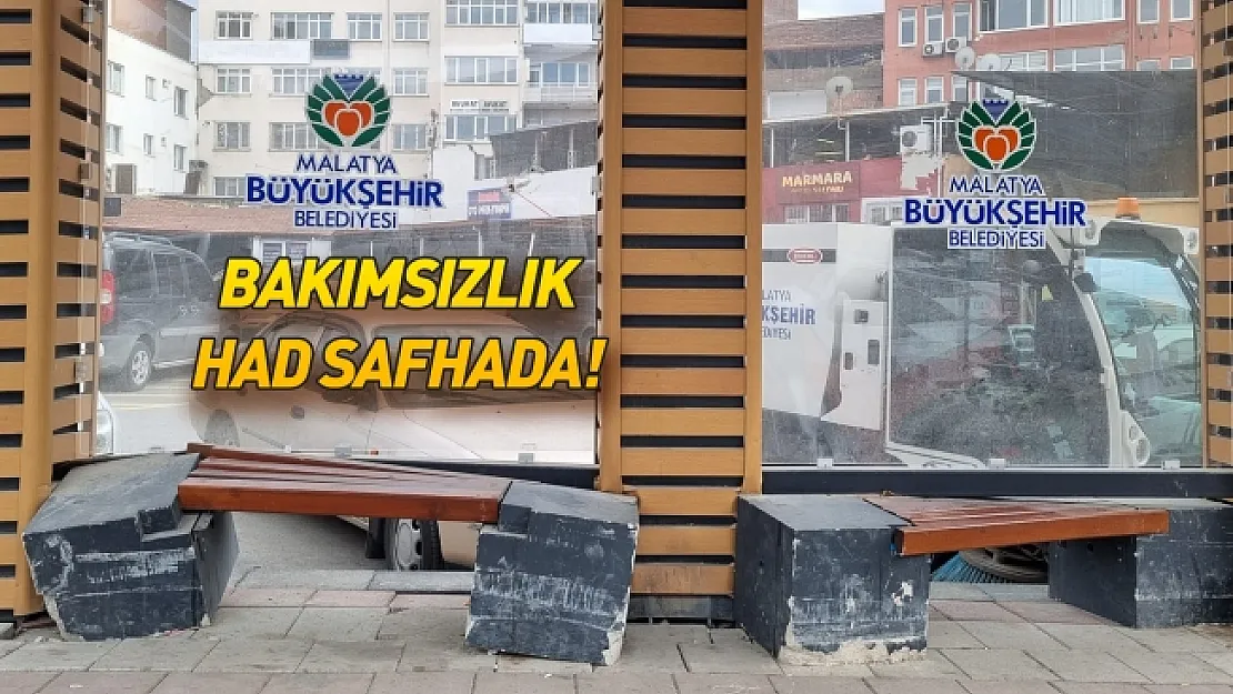 Büyükşehir Belediyesi ne zaman çalışacak? Minibüs durakları bakımsız!