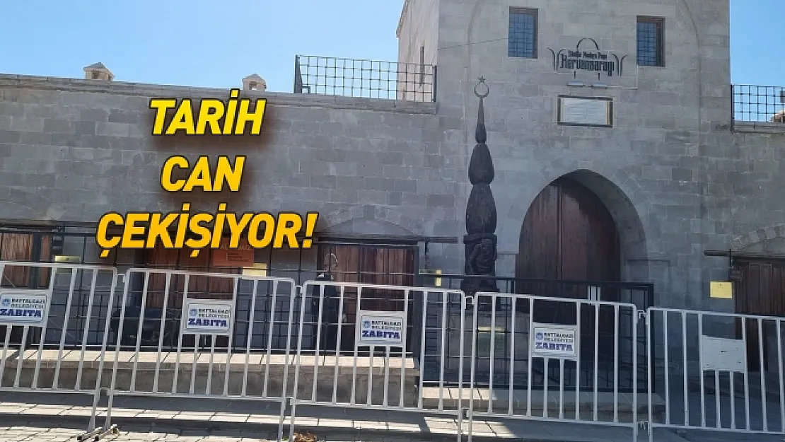 Malatya'da tarihi yapıların kapısına kilit vuruldu!