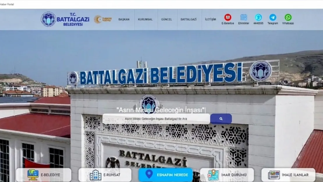 Battalgazi Belediyesi'nden esnafa dijital rehber hizmeti