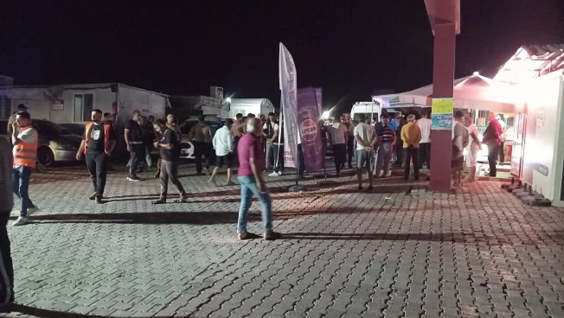 Konteyner kentte iki esnaf birbirine girdi!