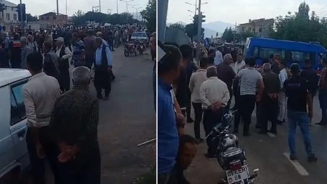 Kurucaovalı vatandaşlar birbirine girdi! Tansiyon yüksek!
