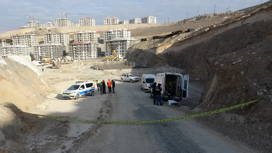 Malatya'da beton santralinde erkek cesedi bulundu