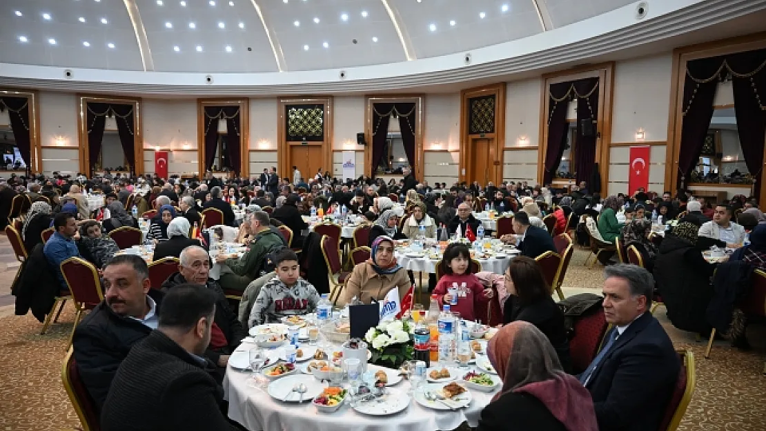 Malatya'da şehit aileleri ve gaziler için iftar programı düzenlendi