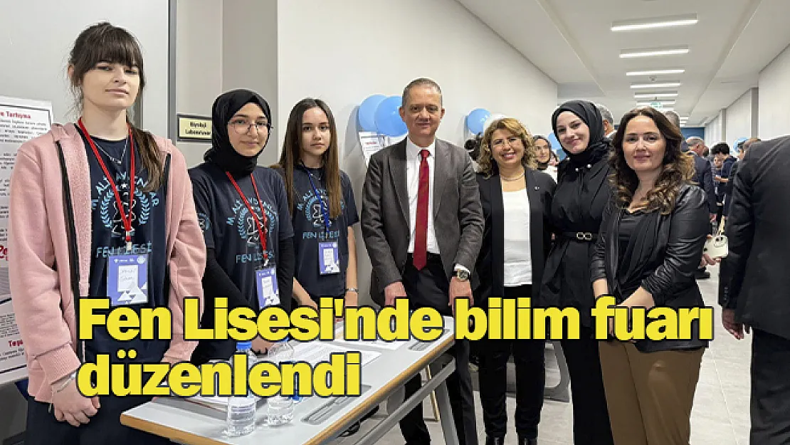 Fen Lisesi'nde bilim fuarı düzenlendi