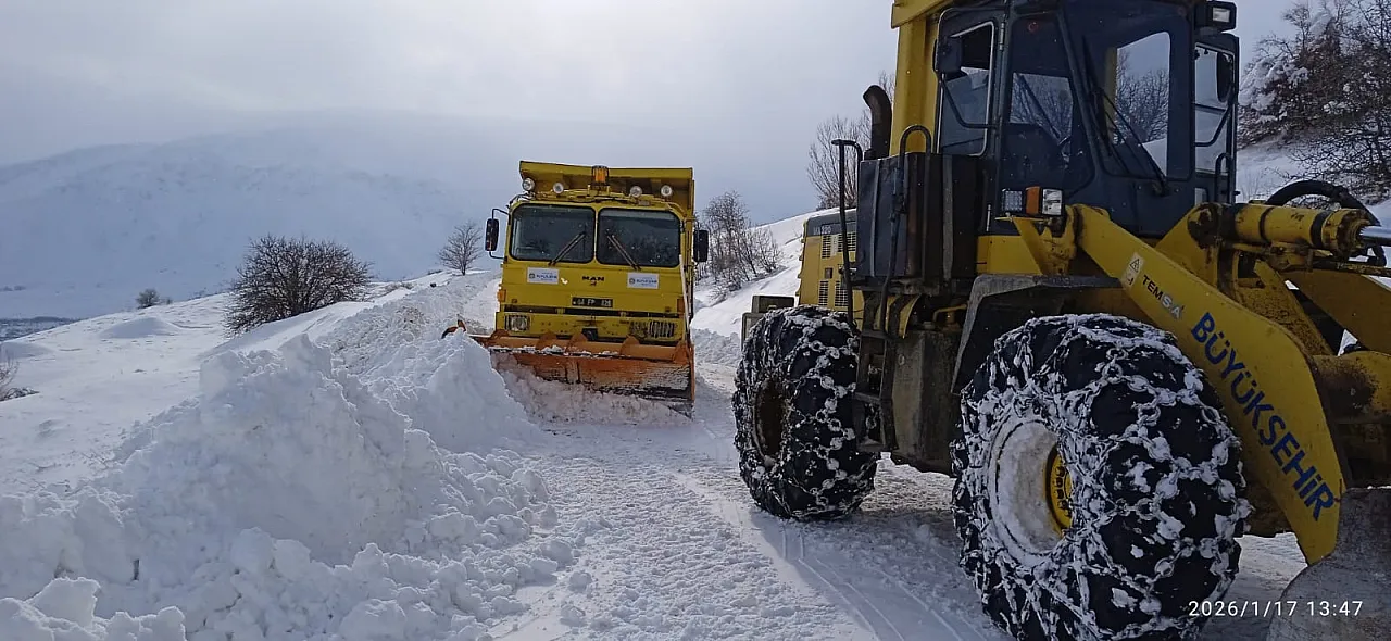 Malatya'da 53 Mahallede Yollar Açıldı!