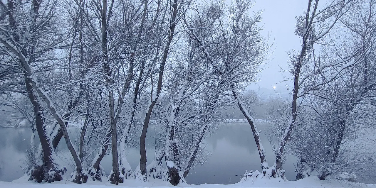 Turgut Özal Tabiat Parkı Beyaza Büründü!