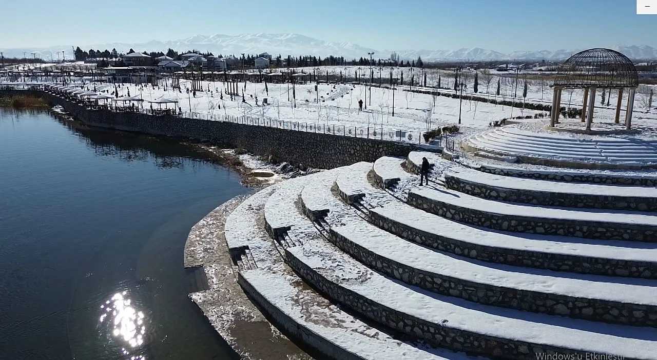 Battalgazi'de Kartpostallık Kış!