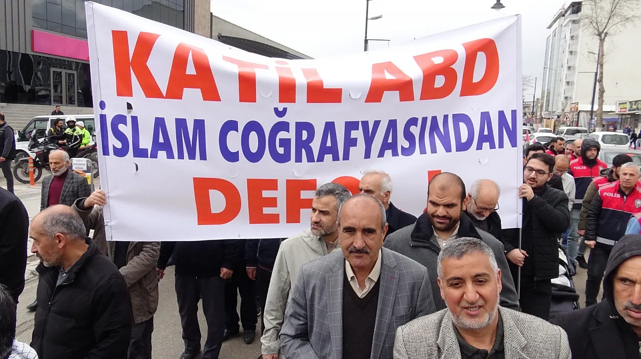 Sloganlar Bu Kez Malatya Sokaklarında Yükseldi: ABD ve İsrail Askerlerine Sert Tepki!