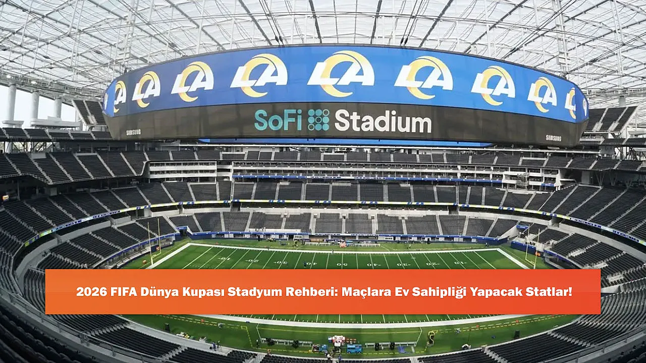2026 FIFA Dünya Kupası Stadyum Rehberi: Maçlara Ev Sahipliği
