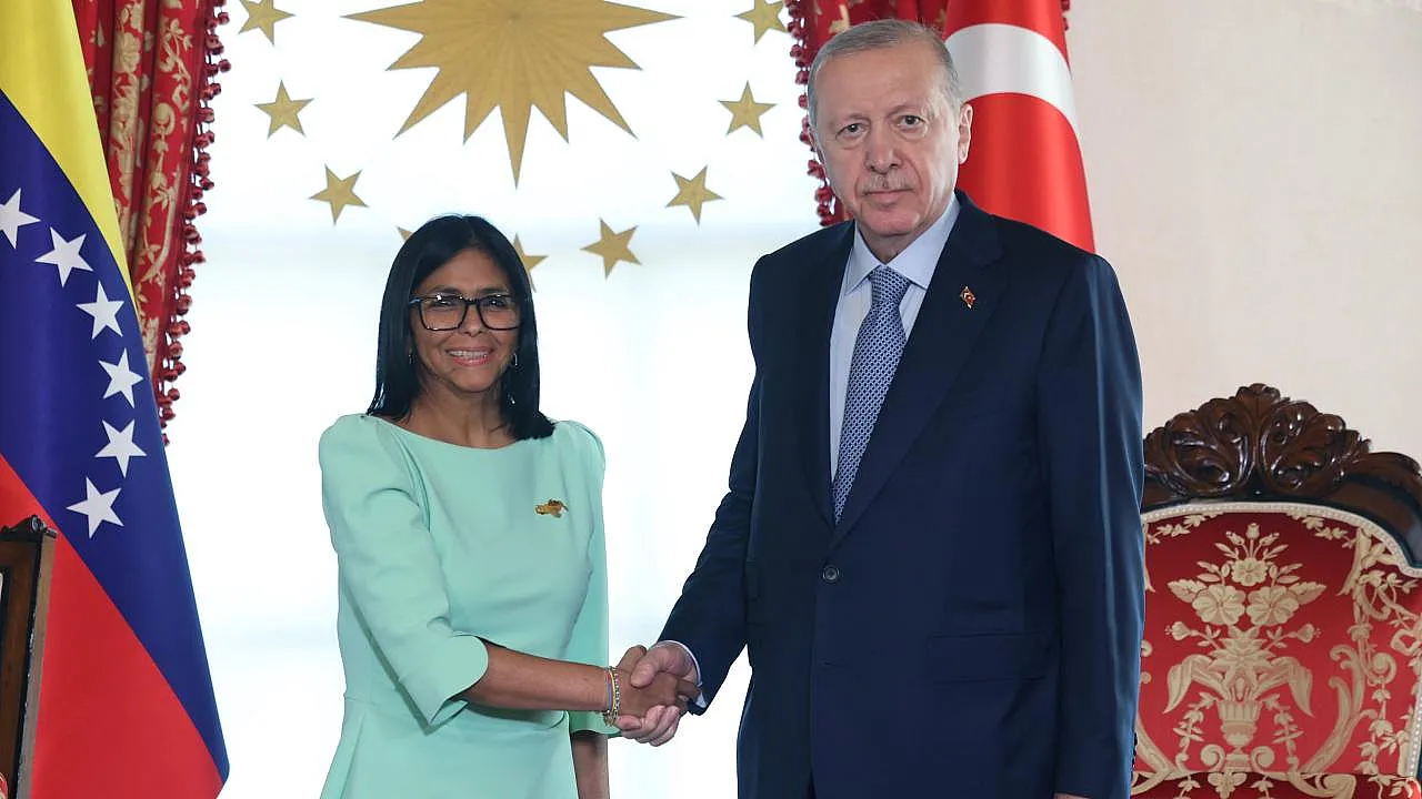 Cumhurbaşkanı Erdoğan, Venezuela Cumhurbaşkanı Vek