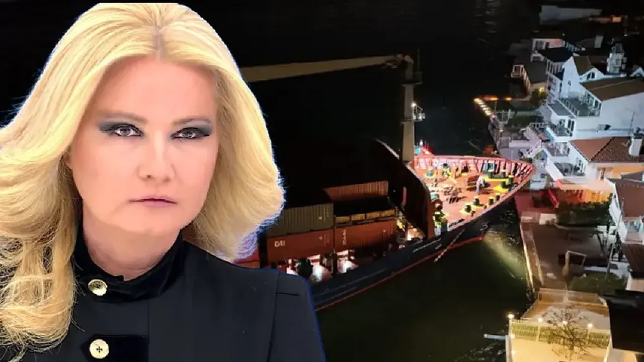 İstanbul Boğazı’nda Gemi Dehşeti! Müge Anlı’ nın Yalısına mı Çarpıldı?