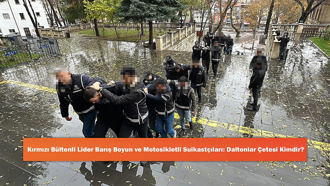 Kırmızı Bültenli Lider Barış Boyun ve Motosikletli Suikastçı