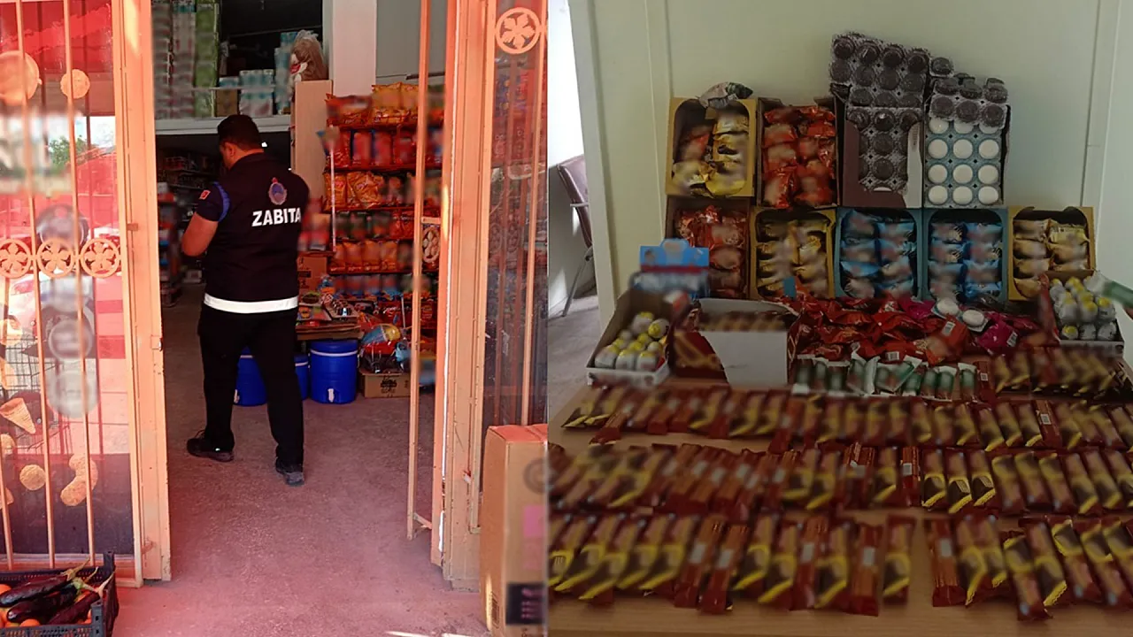 Malatya Battalgazi'de Tarihi Geçmiş Ürünler Raflardan Toplan
