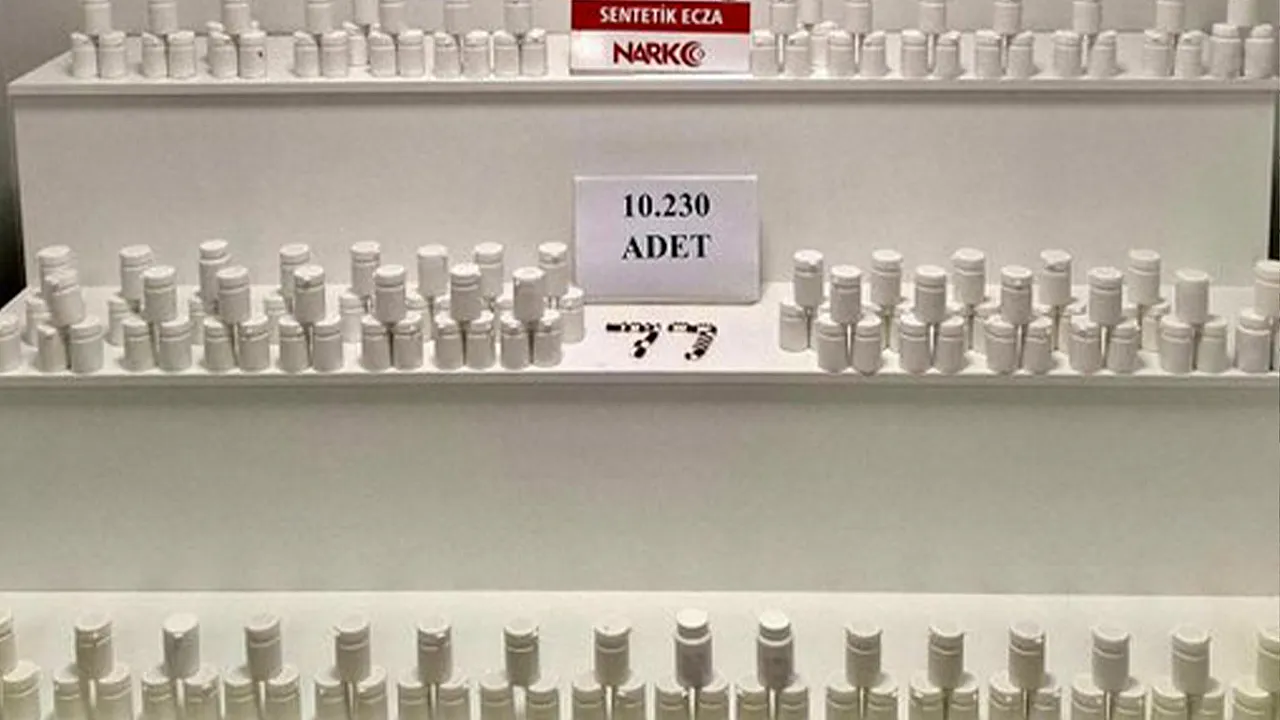 Yalova’da Uyuşturucu Operasyonu! 10 Bin Hap Ele Geçirildi