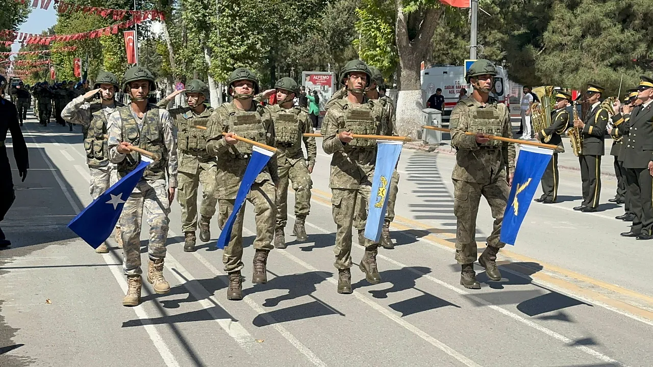 Malatya'da 30 Ağustos Zafer Bayramı provası yapıldı