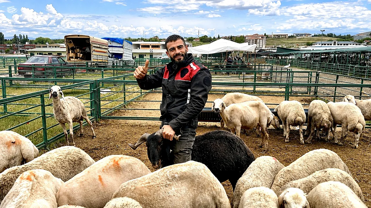 Malatya Canlı Hayvan Pazarı'nda Bayram Dengesi!